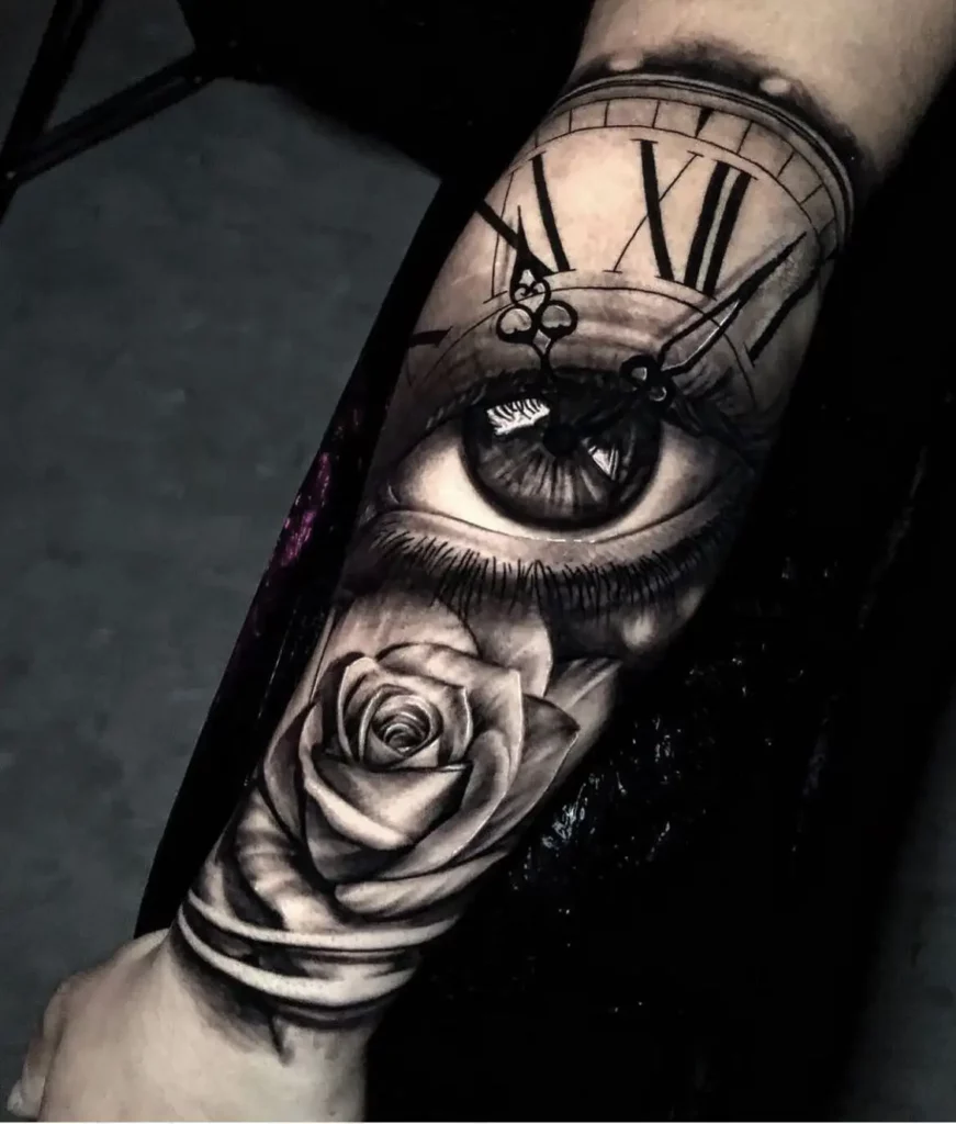 Realistic tattoo